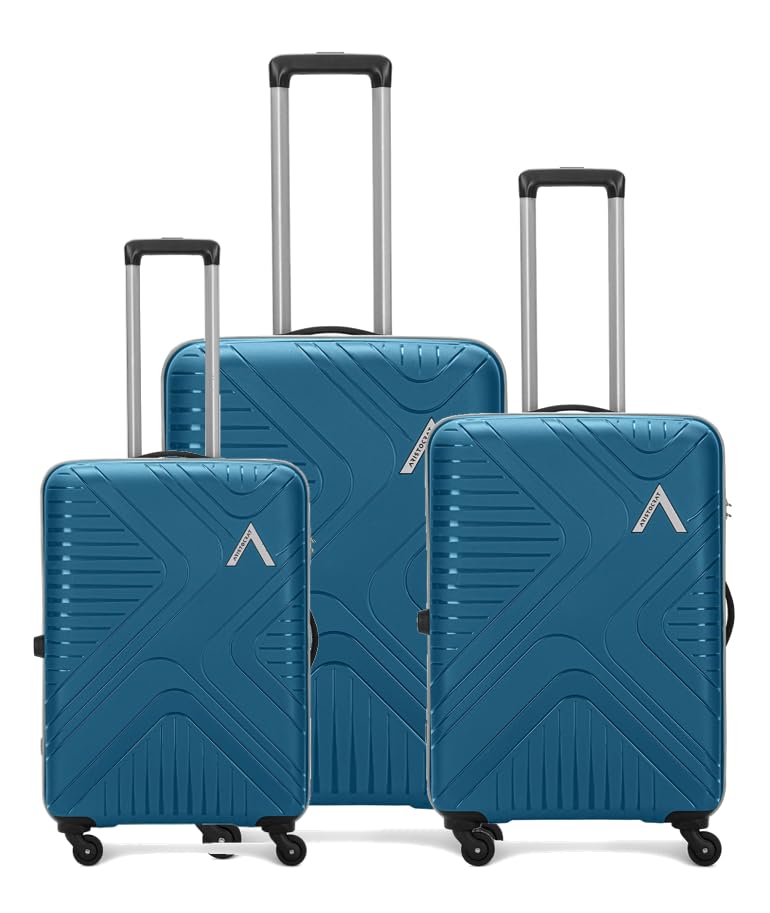 Aristocrat Praxis Hardside Spinner Luggage Set with Anti-Theft